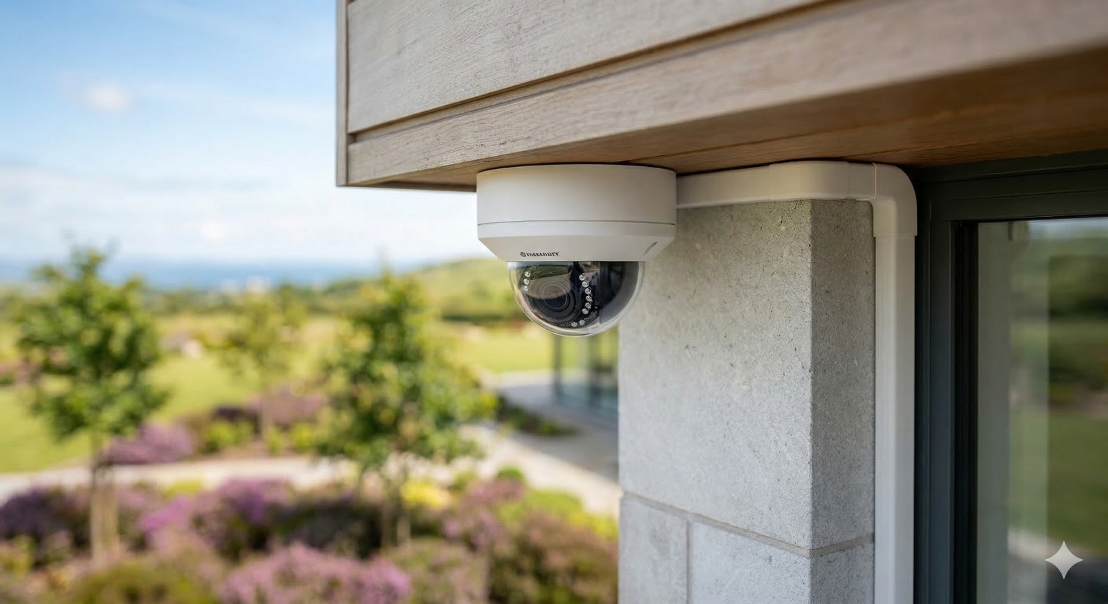 CCTV security camera installation